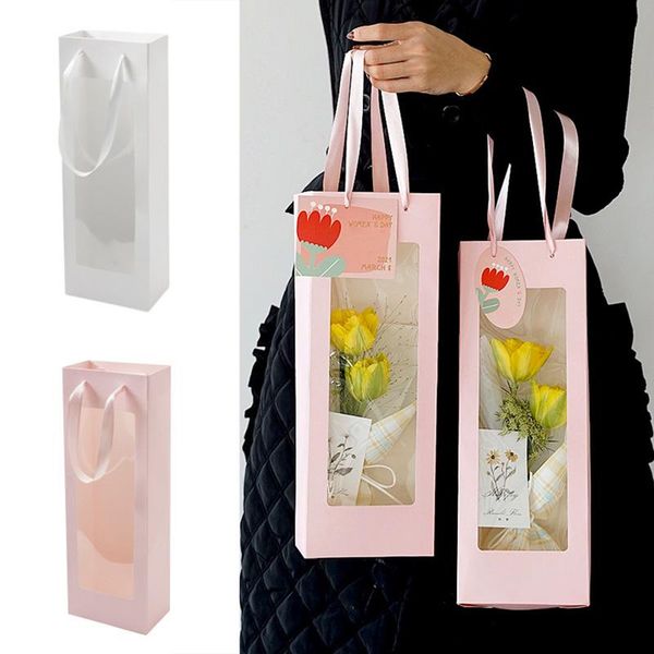1pcs paper flower wraping box festival decoration gift candy packing handbag multifunction party wedding favor bag supplies wrap
1pcs paper flower wraping box festival decoration gift candy packing handbag multifunction party wedding favor bag supplies wrap