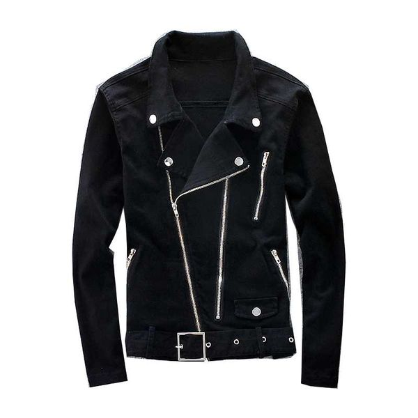 men's jackets 2021 fashion motorcycle denim jacket multi-zip belt jeans punk fit street coat, Black;brown
men's jackets 2021 fashion motorcycle denim jacket multi-zip belt jeans punk fit street coat, Black;brown