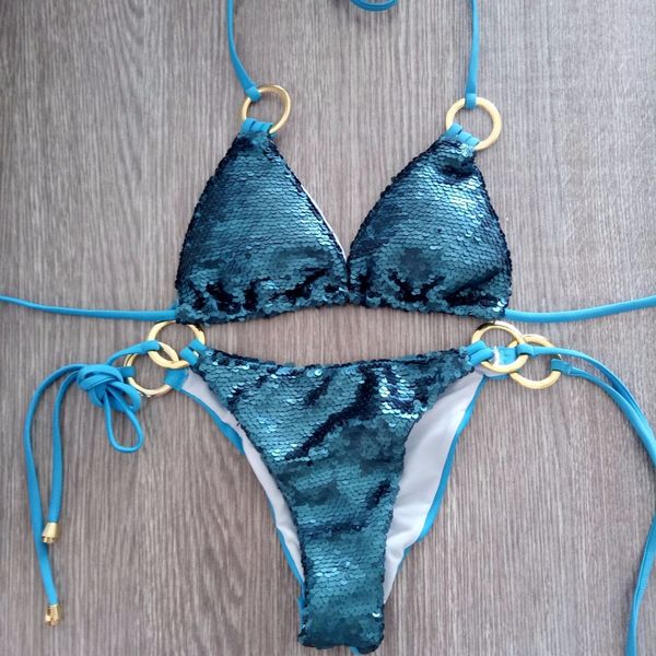shiny sequins rings bikini women bandage swimsuit female swimwear two pieces bikini set brazilian bathing suit swim ladyb
shiny sequins rings bikini women bandage swimsuit female swimwear two pieces bikini set brazilian bathing suit swim ladyb