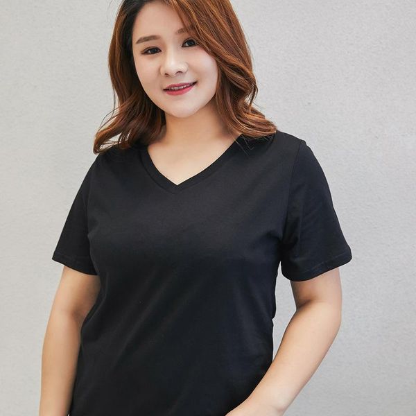 women's t-shirt high-quality classic summer leisure breathable cotton, White
women's t-shirt high-quality classic summer leisure breathable cotton, White