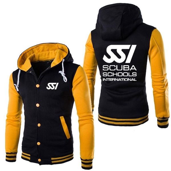 men's hoodies & sweatshirts spring sportswear men scuba schools international ssi logo print customizable baseball uniform buttons hood, Black
men's hoodies & sweatshirts spring sportswear men scuba schools international ssi logo print customizable baseball uniform buttons hood, Black
