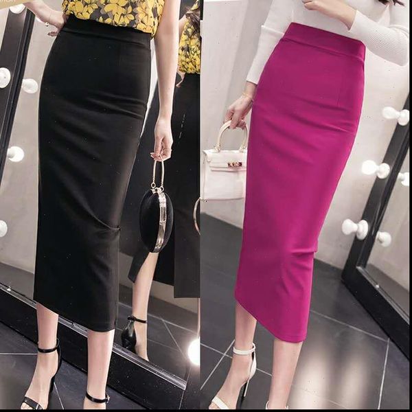 summer stretch slim temperament bag womens skirts hip knee length casual polyester solid, Black
summer stretch slim temperament bag womens skirts hip knee length casual polyester solid, Black