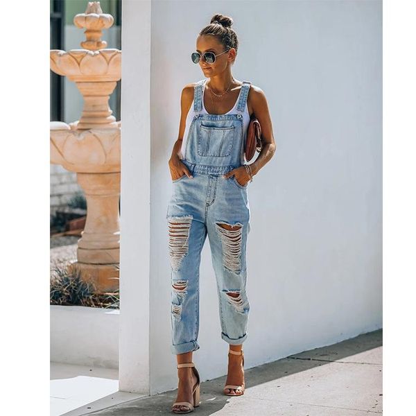 women's jeans fashion pocket tight women pants overalls shoulder strap jumpsuit big size cotton temperament mid-waist denim, Blue
women's jeans fashion pocket tight women pants overalls shoulder strap jumpsuit big size cotton temperament mid-waist denim, Blue