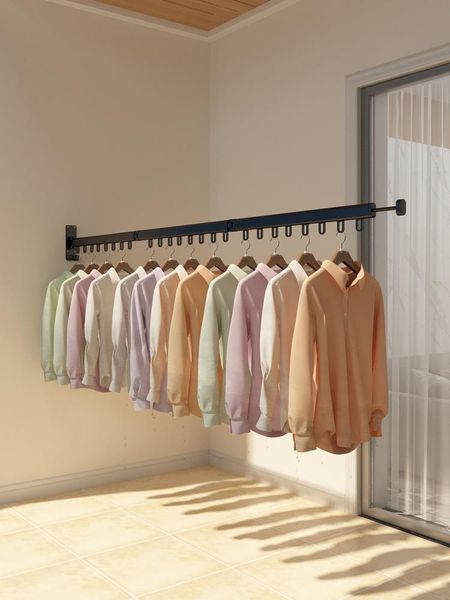 hangers & racks balcony folding clothes hanging wall invisible window indoor simple drying for outdoor pole
hangers & racks balcony folding clothes hanging wall invisible window indoor simple drying for outdoor pole