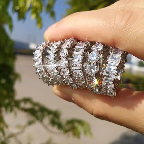 cluster rings luxury crystal for women iced out zircon engagement wedding ring rhinestone vintage female jewelry anillos, Golden;silver
cluster rings luxury crystal for women iced out zircon engagement wedding ring rhinestone vintage female jewelry anillos, Golden;silver