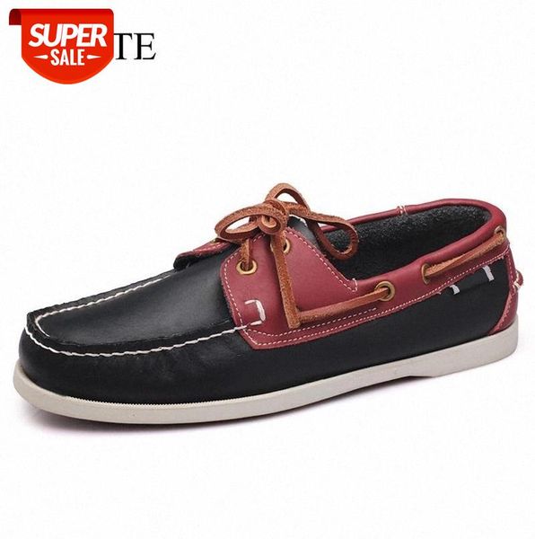 wotte spring solid men's boat footwear fashion leather loafers slip on&lace up casual shoes man comfortable lazy shoes #x21c
wotte spring solid men's boat footwear fashion leather loafers slip on&lace up casual shoes man comfortable lazy shoes #x21c