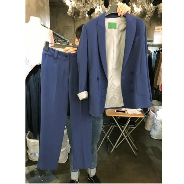 women's two piece pants two-piece spring british wind suit female korean version of the loose thin temperament small casual fall, White
women's two piece pants two-piece spring british wind suit female korean version of the loose thin temperament small casual fall, White