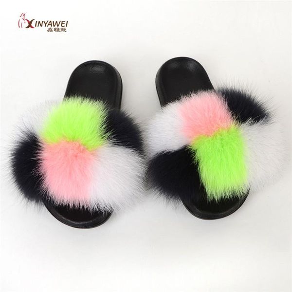 100% real fur slippers women rainbow slides shoe cute flip flops travel shoes jelly bags set fashion bag, Black
100% real fur slippers women rainbow slides shoe cute flip flops travel shoes jelly bags set fashion bag, Black