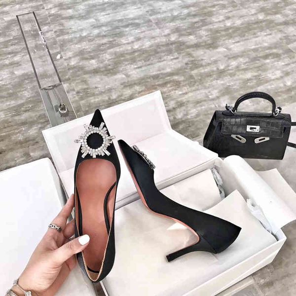 dress shoes sunflower strass buckle high-heeled shoes ladies satin for wedding party 10ai, Black
dress shoes sunflower strass buckle high-heeled shoes ladies satin for wedding party 10ai, Black