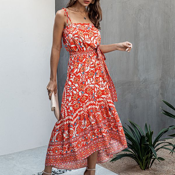 2021 summer boho print dress women sleeveless casual dress backless lace up dresses woman party night beach long vestidos, Black;white
2021 summer boho print dress women sleeveless casual dress backless lace up dresses woman party night beach long vestidos, Black;white