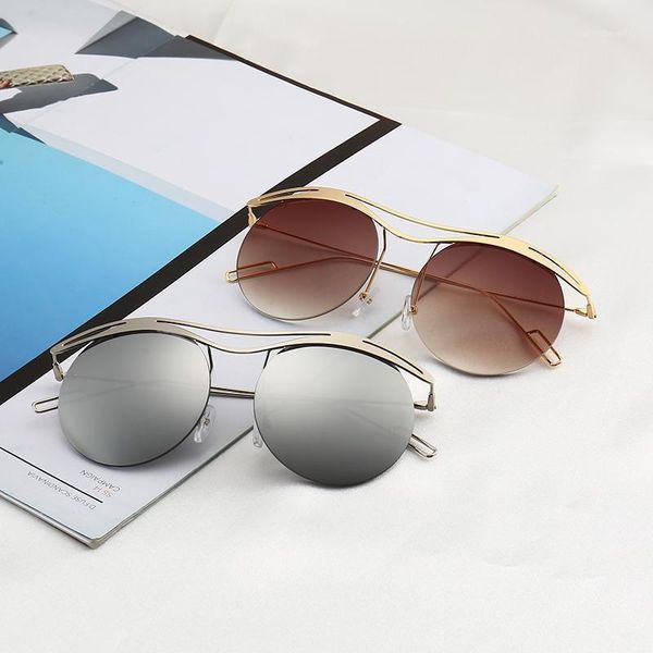 sunglasses 2021 fashion cute ladies round women vintage brand pilot sun glasses female uv400 black shades, White;black
sunglasses 2021 fashion cute ladies round women vintage brand pilot sun glasses female uv400 black shades, White;black