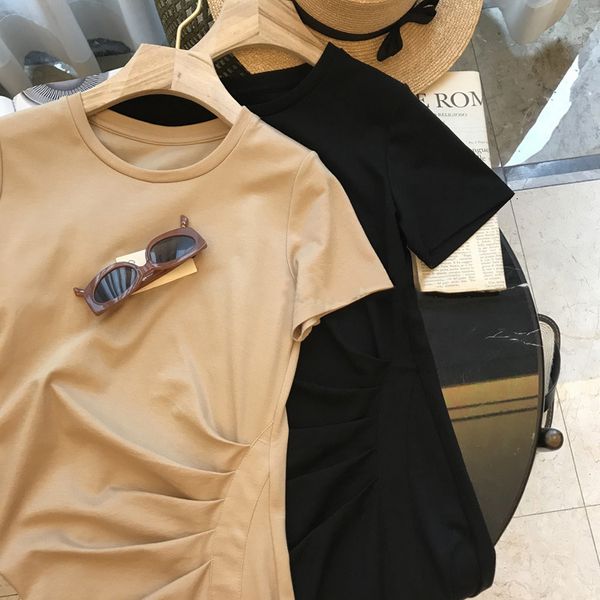 luxury casual dresses gut g triacetic acid giant modified ~ fashionable dign wrinkled waist temperament solid color t-shirt dr's summer, Black;gray
luxury casual dresses gut g triacetic acid giant modified ~ fashionable dign wrinkled waist temperament solid color t-shirt dr's summer, Black;gray