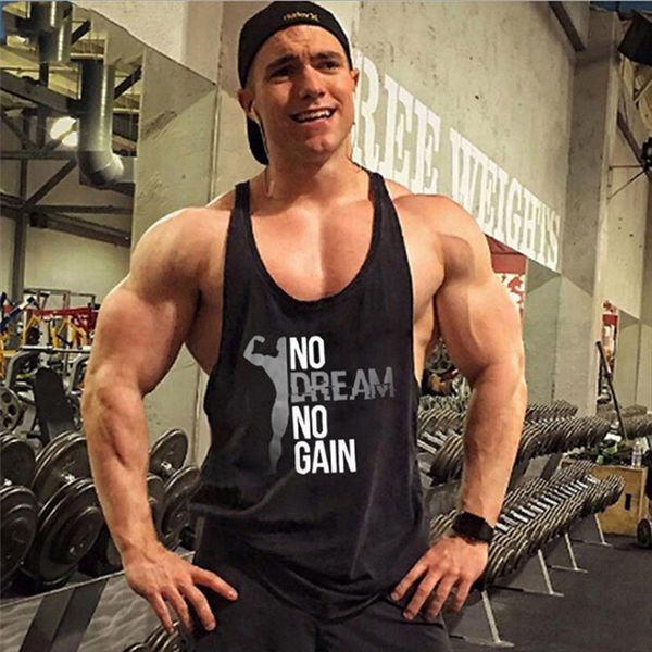 mens bodybuilding tank gym muscle vest printed sleeveless y back workout sports casual tee, White;black
mens bodybuilding tank gym muscle vest printed sleeveless y back workout sports casual tee, White;black