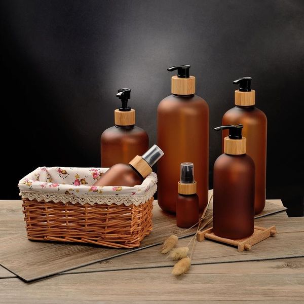 storage bottles & jars 250ml frosted clear pet bottle with bamboo pump spray caps 4oz plastic shampoo 500ml squeeze
storage bottles & jars 250ml frosted clear pet bottle with bamboo pump spray caps 4oz plastic shampoo 500ml squeeze
