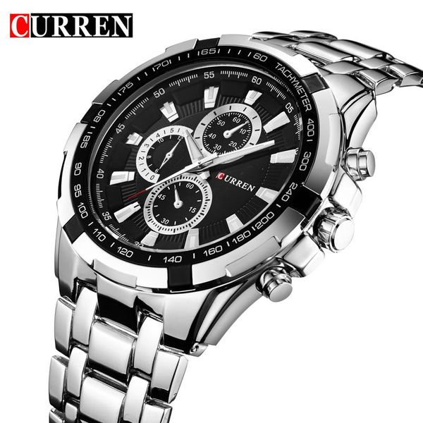 wristwatches classic curren watch men quartz analog military male watches sports army fashion waterproof relogio masculino gift, Slivery;brown
wristwatches classic curren watch men quartz analog military male watches sports army fashion waterproof relogio masculino gift, Slivery;brown