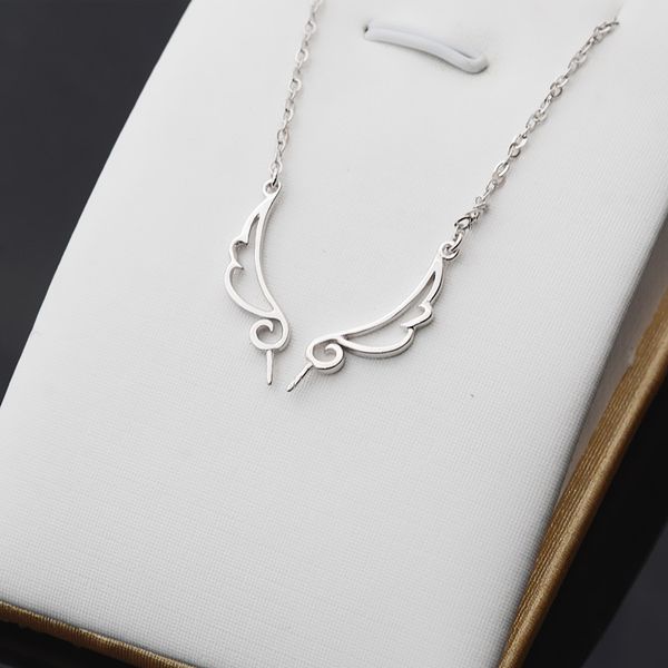 diy handmade s925 silver angel wings necklace full through hole pearl silver cover chain jewelry empty tohan 369
diy handmade s925 silver angel wings necklace full through hole pearl silver cover chain jewelry empty tohan 369