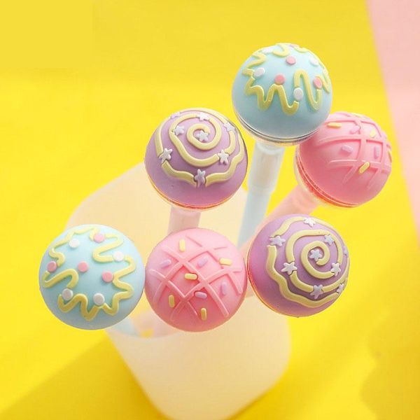 gel pens 36 pcs/lot creative lollipop pen cute sugar ball 0.5mm black ink signature office school writing supplies gift
gel pens 36 pcs/lot creative lollipop pen cute sugar ball 0.5mm black ink signature office school writing supplies gift