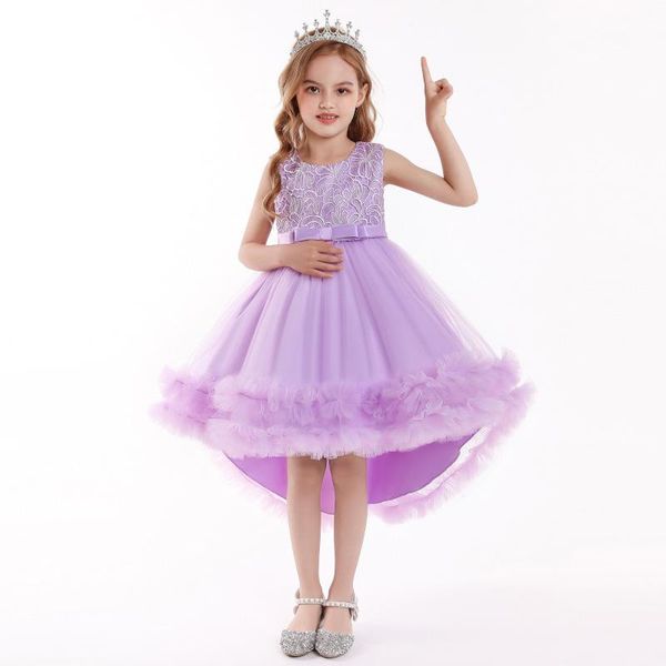 flower girl sleeveless lace edge trailing pure color princess dress birthday party wedding prom kid communion costume girl's dresses, Red;yellow
flower girl sleeveless lace edge trailing pure color princess dress birthday party wedding prom kid communion costume girl's dresses, Red;yellow