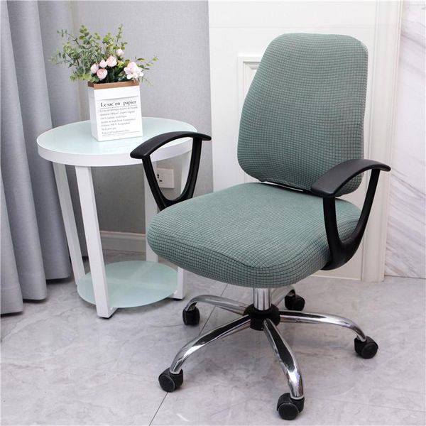 solid color office elastic split armrest chair cover household dust-proof rotating stretch removable computer cases covers
solid color office elastic split armrest chair cover household dust-proof rotating stretch removable computer cases covers