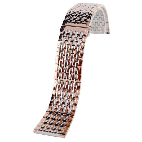 watch bands arrival rose gold band 20mm 22mm strap stainless steel bracelet + 2 spring bars men women gift, Black;brown
watch bands arrival rose gold band 20mm 22mm strap stainless steel bracelet + 2 spring bars men women gift, Black;brown