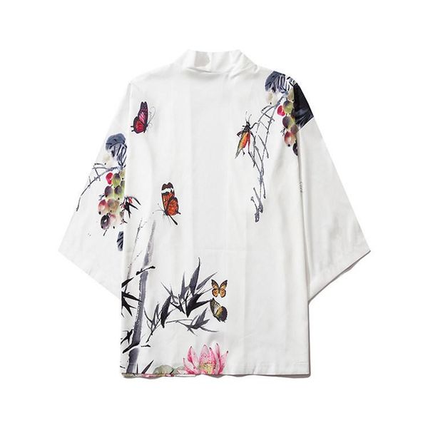 ethnic clothing japanese kimono jacket floral printed harajuku 2021 hip hop men japan streetwear women summer thin loose shirt, Red
ethnic clothing japanese kimono jacket floral printed harajuku 2021 hip hop men japan streetwear women summer thin loose shirt, Red