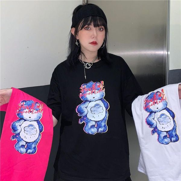 summer harajuku style short sleeve women's hand painted graffiti versatile loose t-shirt sunshine beach, White
summer harajuku style short sleeve women's hand painted graffiti versatile loose t-shirt sunshine beach, White