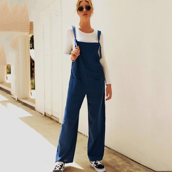 women's jumpsuits & rompers 2021 summer autumn women casual loose solid linen cotton jumpsuit sleeveless backless pocket bib overalls, Black;white
women's jumpsuits & rompers 2021 summer autumn women casual loose solid linen cotton jumpsuit sleeveless backless pocket bib overalls, Black;white