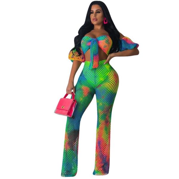 rainbow tie dye two piece set tracksuit fishnet hollow out crop bodycon pants summer see through 2 beach outfits women's tracksuits, Gray
rainbow tie dye two piece set tracksuit fishnet hollow out crop bodycon pants summer see through 2 beach outfits women's tracksuits, Gray