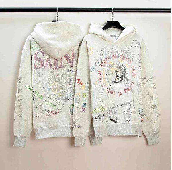 2022 men's graffiti sweater hip-hop printed letter classic hoodi men women fashion casual simple sweatshirt digner slim high street was, Black
2022 men's graffiti sweater hip-hop printed letter classic hoodi men women fashion casual simple sweatshirt digner slim high street was, Black