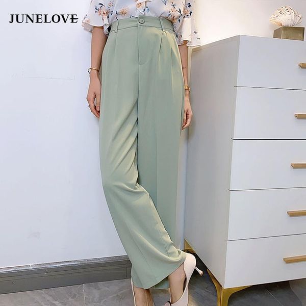 women's pants & capris hstar women summer elegant long vintage high waist wide leg casual korean loose straight trousers bottoms, Black;white
women's pants & capris hstar women summer elegant long vintage high waist wide leg casual korean loose straight trousers bottoms, Black;white
