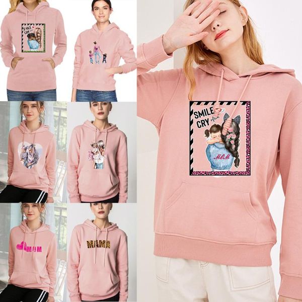 men's hoodies & sweatshirts mom pattern hoodie harajuku women's cute casual streetwear long sleeve woman loose fashion pullover, Black
men's hoodies & sweatshirts mom pattern hoodie harajuku women's cute casual streetwear long sleeve woman loose fashion pullover, Black