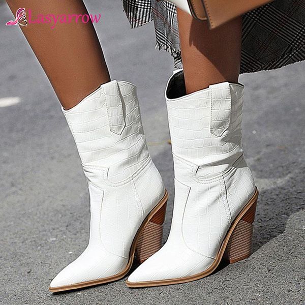 boots lasyarrow size 34-48 women autumn winter shoes thick high heels ladies short western fashion ankle female, Black
boots lasyarrow size 34-48 women autumn winter shoes thick high heels ladies short western fashion ankle female, Black