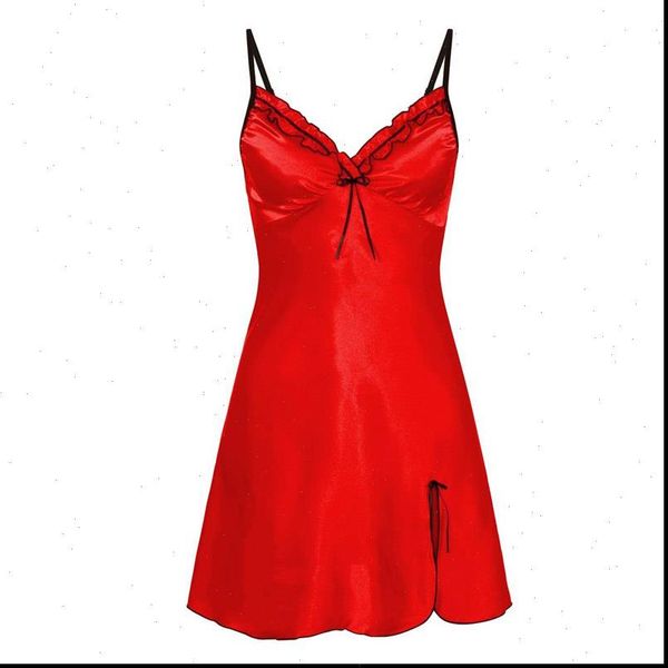 lingerie v neck temptation womens sleepwears straps nightdress lace home pajamas sleepwear red blue purple black white l, Black;red
lingerie v neck temptation womens sleepwears straps nightdress lace home pajamas sleepwear red blue purple black white l, Black;red