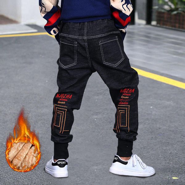 children's jeans winter kids boys pants add wool thicken for teenagers cotton cargo pant toddler baby outerwear jeans trousers, Blue
children's jeans winter kids boys pants add wool thicken for teenagers cotton cargo pant toddler baby outerwear jeans trousers, Blue