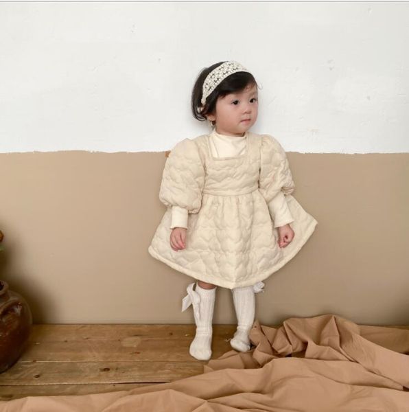 girl's dresses 2021 style girls thicken dress fashion winter full sleeve cotton 0-6 years qa299, Red;yellow
girl's dresses 2021 style girls thicken dress fashion winter full sleeve cotton 0-6 years qa299, Red;yellow