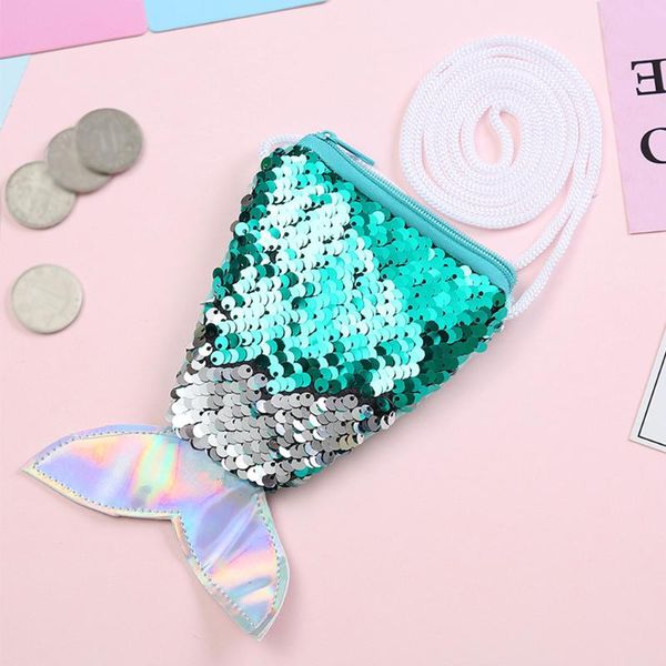 cute pouch casual sequins fish tail shoulder coin purse mini wallet girls kids zipper gift crossbody, White
cute pouch casual sequins fish tail shoulder coin purse mini wallet girls kids zipper gift crossbody, White