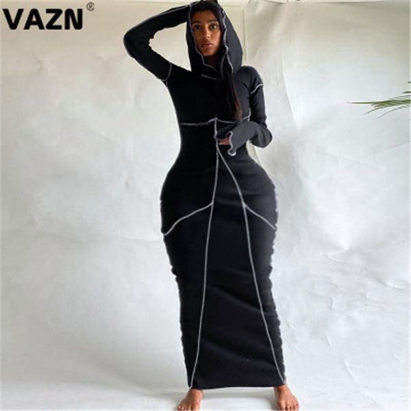 casual dresses vazn 2021 list black young club elegant soft elastic hooded fashion full sleeve women thin high waist maxi dress, Black;gray
casual dresses vazn 2021 list black young club elegant soft elastic hooded fashion full sleeve women thin high waist maxi dress, Black;gray