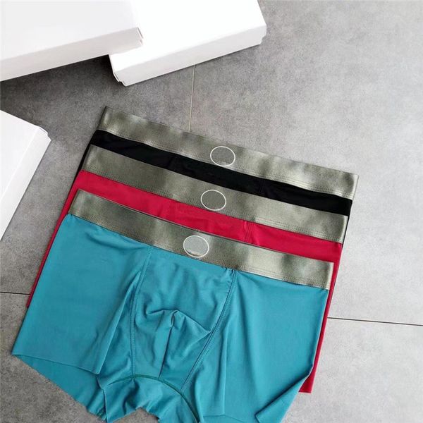 double classic letter men underwear with box ice silk underpants fashion circle men's boxer breathable shorts soft male underpant, Black;white
double classic letter men underwear with box ice silk underpants fashion circle men's boxer breathable shorts soft male underpant, Black;white