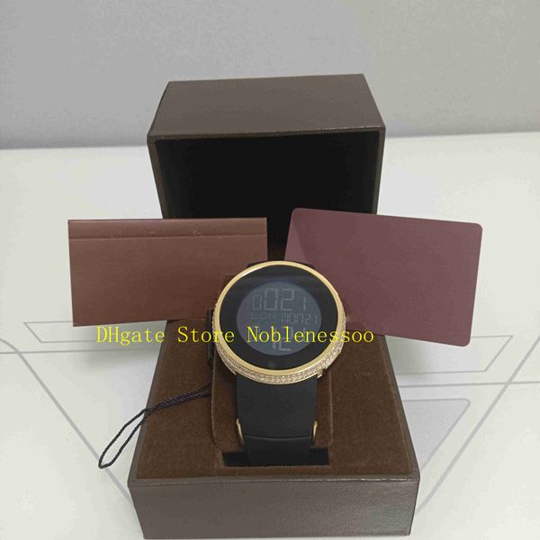 real p with original box digital watches mens ladies 44mm quartz yellow gold diamond bezel ya114207 black dial dual time rubber bracelet spo, Slivery;brown
real p with original box digital watches mens ladies 44mm quartz yellow gold diamond bezel ya114207 black dial dual time rubber bracelet spo, Slivery;brown