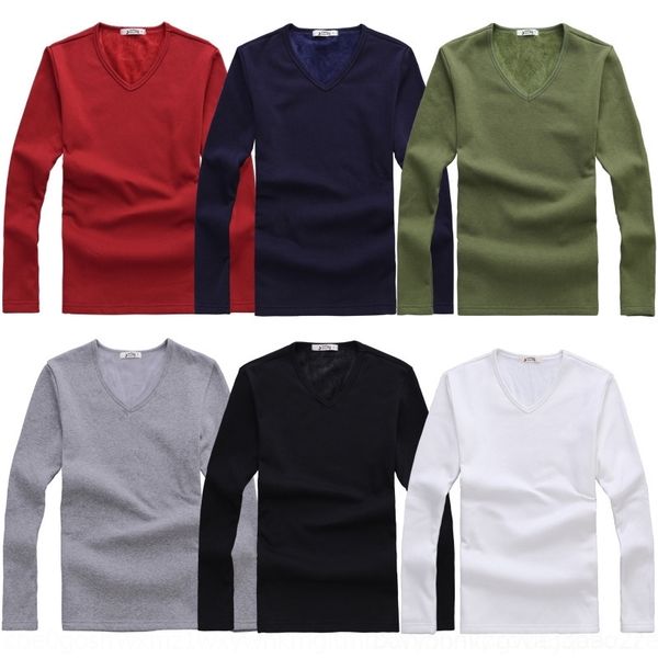 9w6 autumn and men's t-shirts) winter men's plush and thickened long sleeve t-shirt solid color casual bottom coat korean warm und, White;black
9w6 autumn and men's t-shirts) winter men's plush and thickened long sleeve t-shirt solid color casual bottom coat korean warm und, White;black