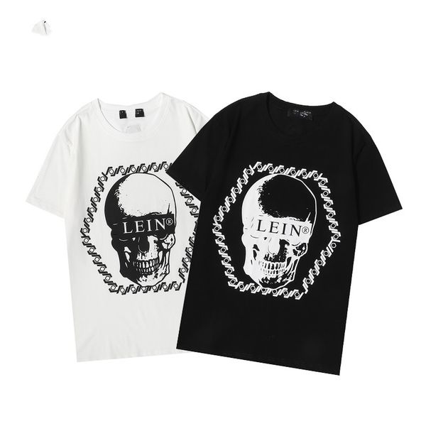 fashion designer t-shirt men's summer clothing letter printing t-shirt cotton t-shirt 2021, White;black