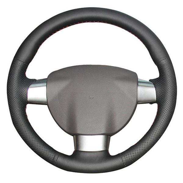 steering wheel covers black genuine leather hand-stitched car cover for focus 2 2005-2011 (3-spoke)
steering wheel covers black genuine leather hand-stitched car cover for focus 2 2005-2011 (3-spoke)