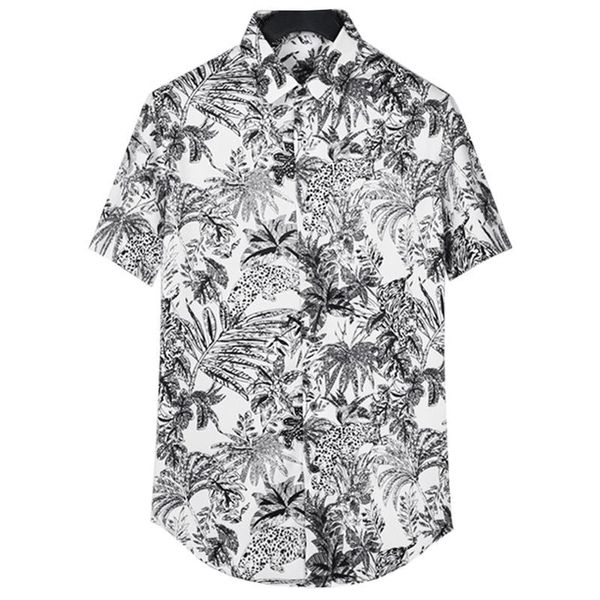 men's casual shirts 2021 luxury men classic sketch jungle leopard fashion 50% silk shirt pocket short sleeves #a47, White;black
men's casual shirts 2021 luxury men classic sketch jungle leopard fashion 50% silk shirt pocket short sleeves #a47, White;black