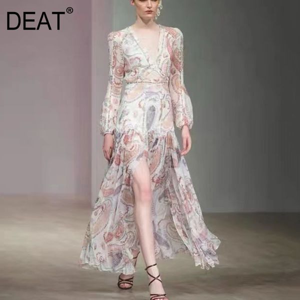 deat summer fashion women clothes v-neck full sleeves printed pullover high waist a-line long dress wr52809l 210428, Black;gray
deat summer fashion women clothes v-neck full sleeves printed pullover high waist a-line long dress wr52809l 210428, Black;gray