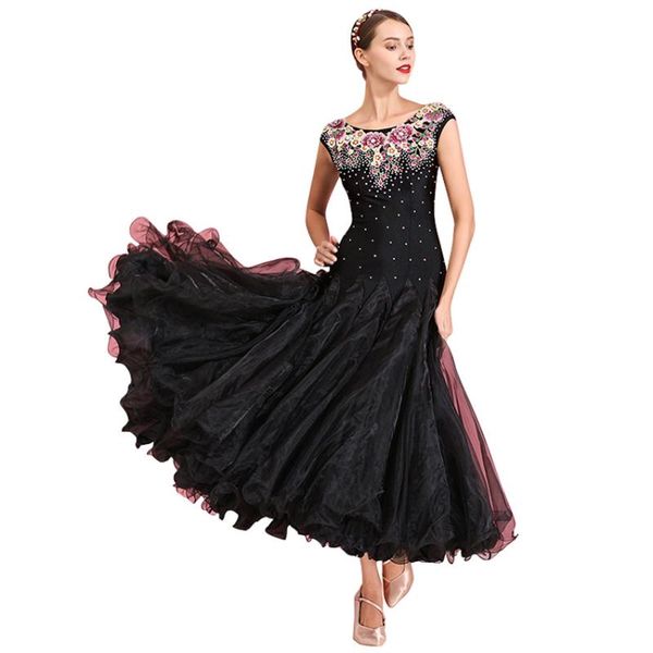 rose flower pattern ballroom dance dress practice clothes modern one piece group flamenco rumba samba waltz stage wear, Black;red
rose flower pattern ballroom dance dress practice clothes modern one piece group flamenco rumba samba waltz stage wear, Black;red