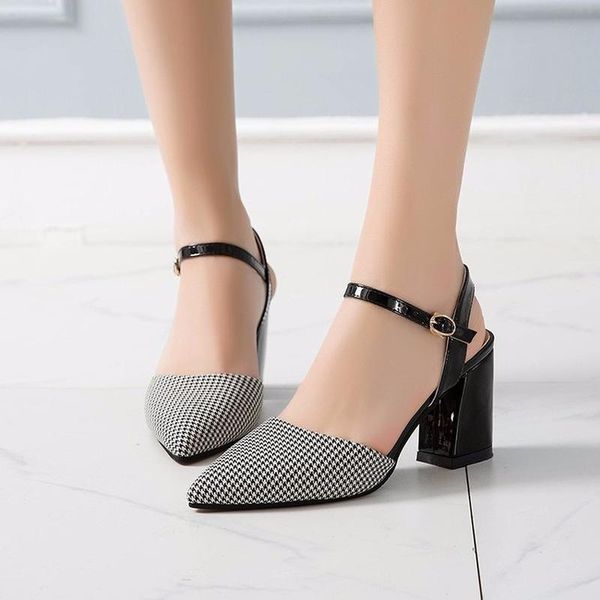 dress shoes fashion brand concise elegant high-heeled women tacones altos mujer pointed toe casual square heels h12-71, Black
dress shoes fashion brand concise elegant high-heeled women tacones altos mujer pointed toe casual square heels h12-71, Black