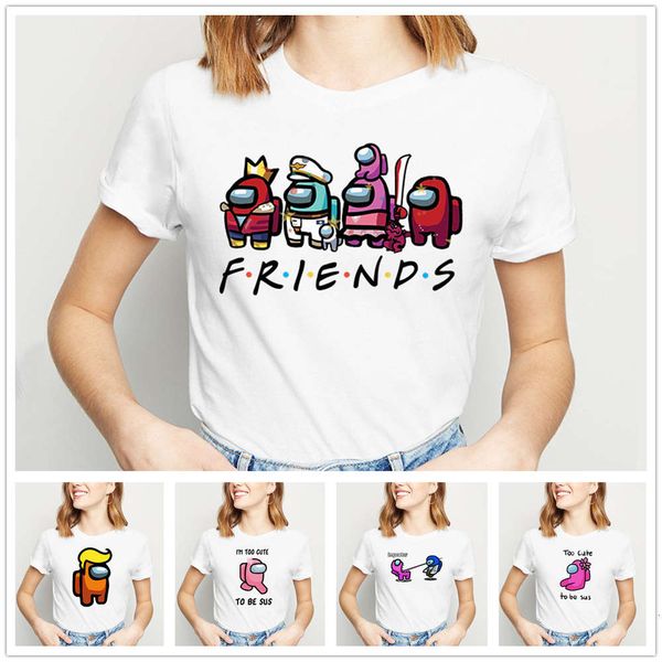 summer women's t-shirt crew neck short sleeve casual girls shirt game among us printing cartoon funny white s//l/xl
summer women's t-shirt crew neck short sleeve casual girls shirt game among us printing cartoon funny white s//l/xl