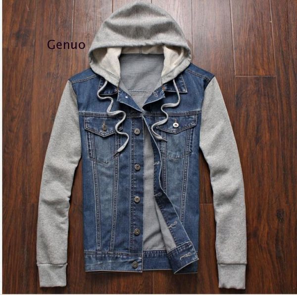 men's jackets denim men hooded sportswear outdoors casual fashion jeans hoodies cowboy mens jacket and coat plus size, Black;brown
men's jackets denim men hooded sportswear outdoors casual fashion jeans hoodies cowboy mens jacket and coat plus size, Black;brown
