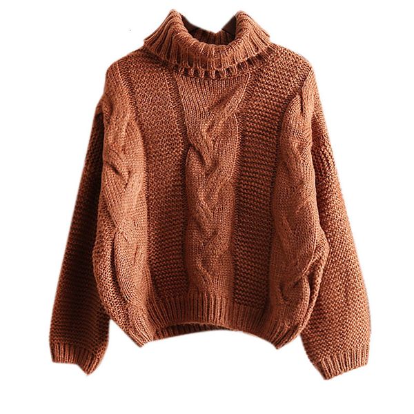 knits turtleneck knitted sweater autumn winter thick warm pullover women knit solid loose jumpers ladies pull femme hiver, White
knits turtleneck knitted sweater autumn winter thick warm pullover women knit solid loose jumpers ladies pull femme hiver, White
