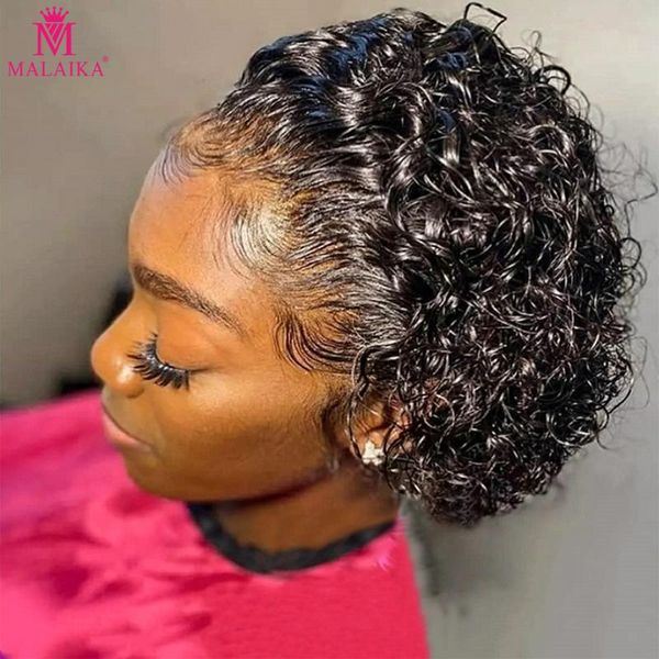 lace wigs malaika curly human hair 13x1 front for women pre plucked brazilian deep wave wig transparent, Black;brown
lace wigs malaika curly human hair 13x1 front for women pre plucked brazilian deep wave wig transparent, Black;brown